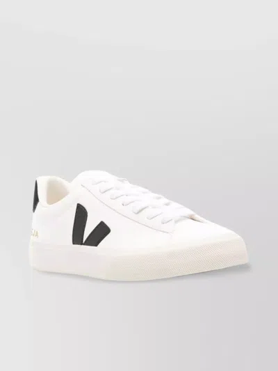 Veja Leather Sneakers Round Toe