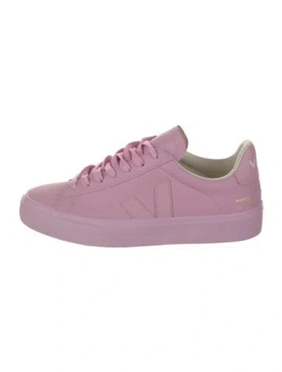 Pre-owned Veja Leather Sneakers W/ Tags In Pink
