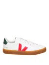 Veja White Logo Sneakers In White