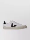 Veja Leather Sneakers With Flat Sole And Round Toe