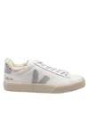 Veja Campo Chromefree Extra White Natural Sneakers In Gray