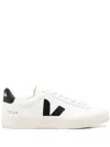 Veja Leather Sneakers With Logo Patch In Multi