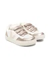 Veja Leather Strap Sneakers In White