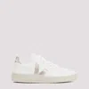 Veja V-10 Sneakers In Extra White Platine