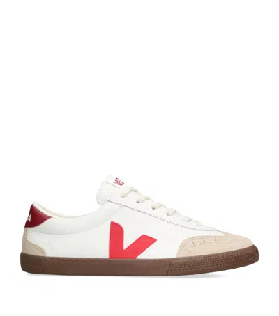 VEJA LEATHER VOLLEY SNEAKERS