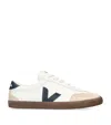Veja Volley Sneakers With Contrasting Inserts In White