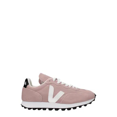 Veja Leather Women's Sneakers In Pink