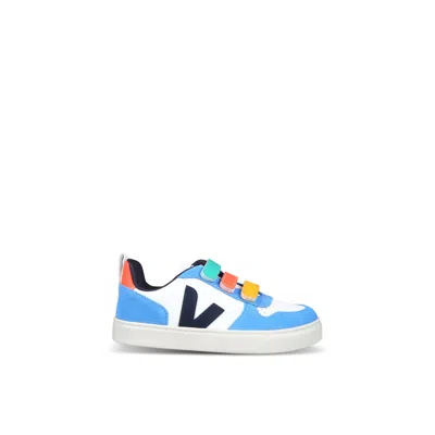 VEJA LIGHT BLUE SNEAKERS FOR BOY WITH LOGO