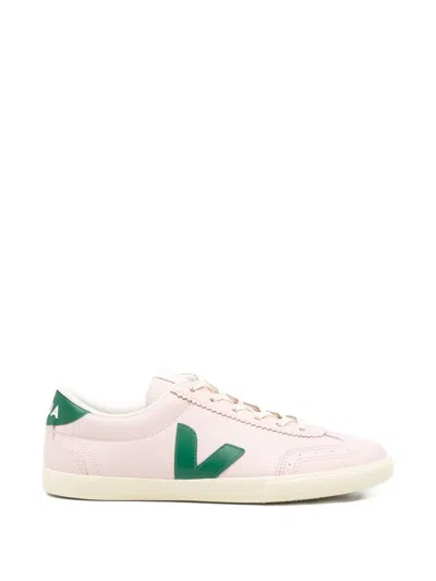 Veja Logo-detail Sneakers In Pink