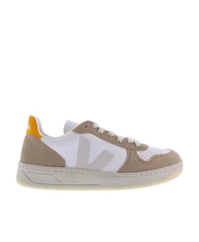 Veja Logo Low-cut Casual Shoes In Gray