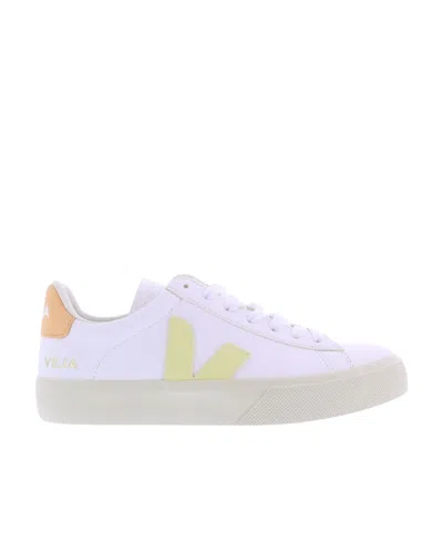 Veja Logo Low-cut Casual Shoes In White