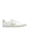 Veja Esplar Low-top Leather Sneakers In White