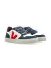 Veja Logo-patch Sneakers In Blue