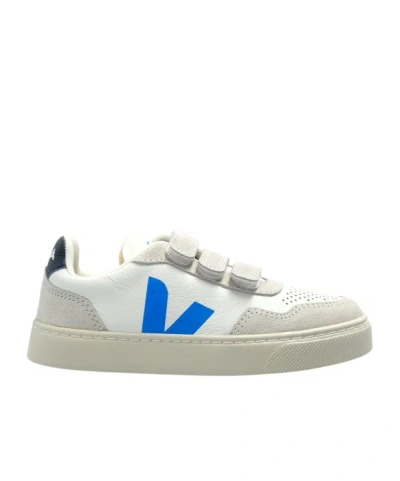 Veja Logo-patch Sneakers In Gray