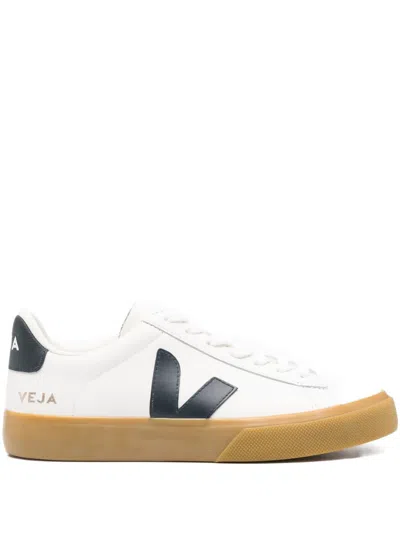 Veja Logo-patch Sneakers In White