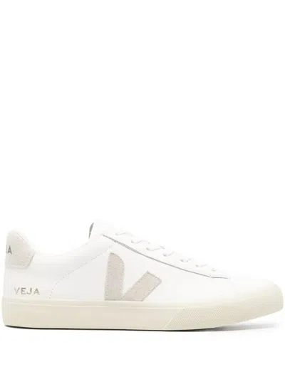 Veja Logo-patch Sneakers In White