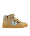 Veja Logo-patch Touch-strap Sneakers In Brown