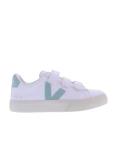Veja Logo-patch Touch-strap Sneakers In Purple