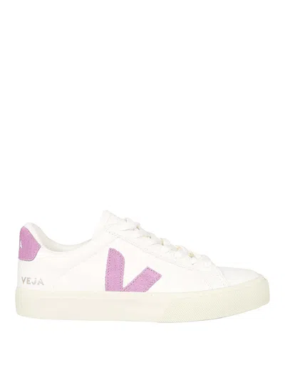 Veja Logo Trainers In Pink