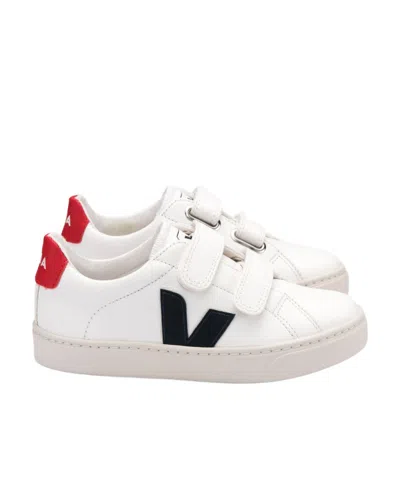 Veja Logo Sports Shoes In White