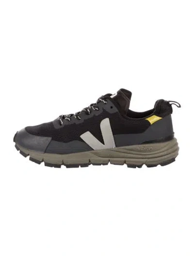 Pre-owned Veja Kids' Low Top Lace Up Sneakers In Black