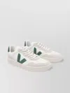 Veja Low Top Leather And Suede Sneakers