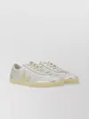 Veja Low-top Metallic Finish Rubber Sole Sneaker