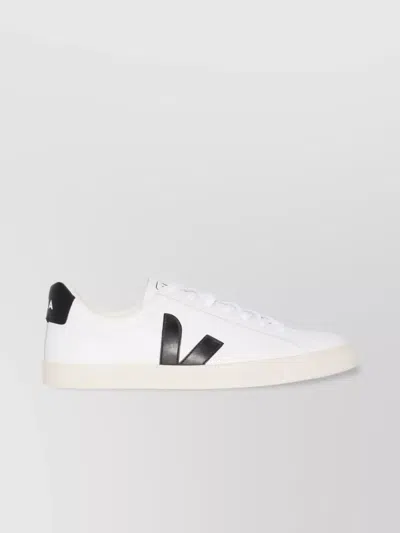 VEJA LOW-TOP RUBBER SOLE SNEAKER