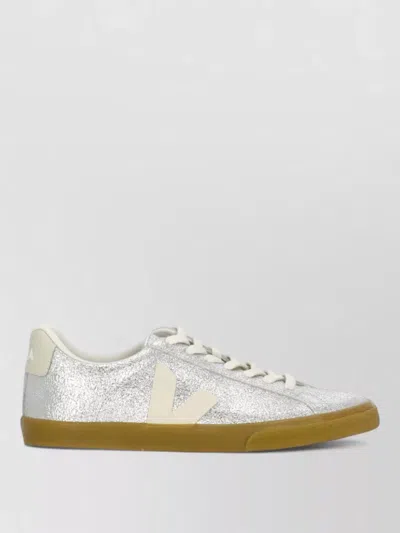 Veja Low Top Sneakers Glitter Finish In Multi