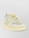 Veja Low-top Sneakers With Perforated Detailing And Rubber Sole In Neutrals