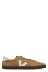 Veja Volley Tent Brown And White Suede Sneakers In Brown
