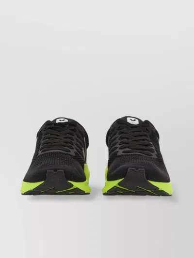 Veja Lt V-knit Fluo Sneaker In Brown