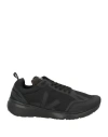 Veja Man Sneakers Black Size 12 Textile Fibers In Black