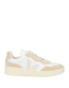Veja Man Sneakers Sand Size 10 Leather In Beige