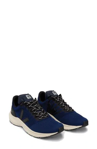 Veja Marlin Knit Sneaker In Blue