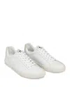Veja Men's Esplar Low Top Leather Sneakers In White