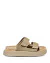 Veja Touch-strap Platform Sandals In Nude