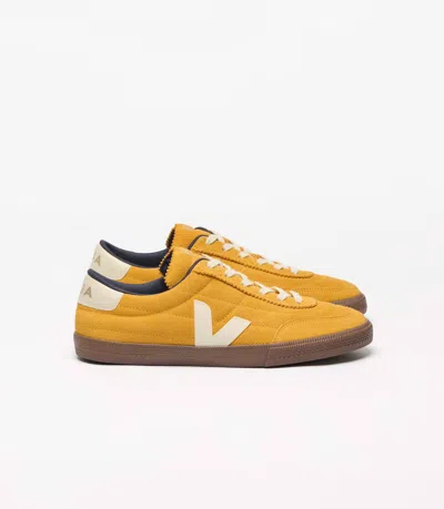 Veja Men's Panenka Suede Sneakers In Yellow In Orange