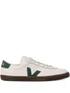 Veja Multicolour Leather Suede Sneaker In White