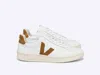 Veja V-12 Suede And Leather Trainers