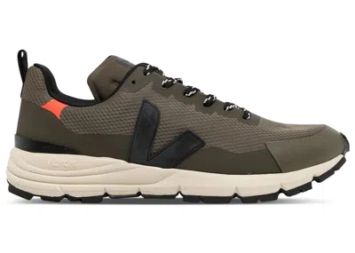 Pre-owned Veja Men's  Dekkan Sneakers In Kaki Black