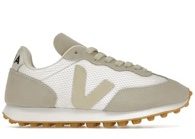 Pre-owned Veja Men's  Rio Branco Alveomesh Sneakers In White/pierre/natural