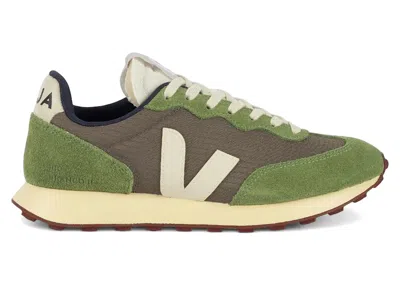 Pre-owned Veja Men's  Rio Branco Ii Ripstop Sneakers In Kaki/pierre