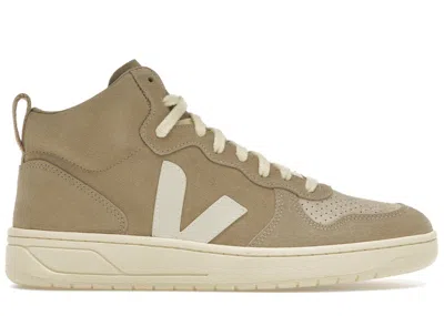 Pre-owned Veja Men's  V15 Suede Sneakers In Dune Pierre