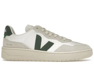 Pre-owned Veja Men's  V90 Sneakers In Extra White Cyprus