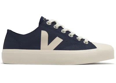 Pre-owned Veja Men's  Wata Ii Low Ripstop Sneakers In Nautico/pierre