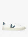 Veja ‘campo' Low Top Leather Sneakers In White