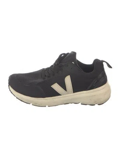 Pre-owned Veja Mesh Athletic Sneakers In Black