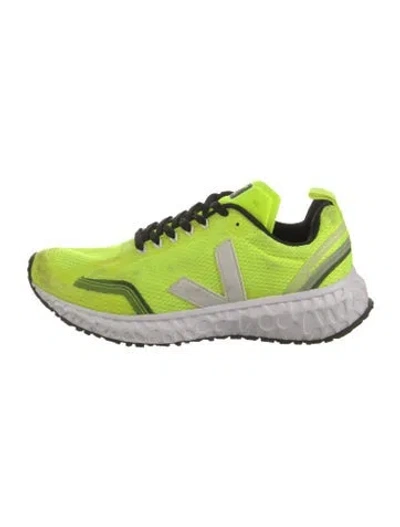 Pre-owned Veja Mesh Athletic Sneakers In Blue/green