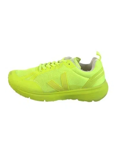 Pre-owned Veja Mesh Athletic Sneakers In Green